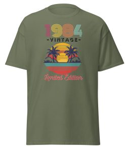1984 Classic Vintage Limited Edition Birthday T-Shirt Present Born In 1984