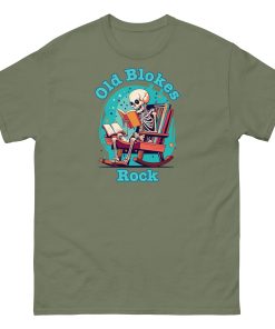 Old Blokes Rock T-shirt Present for an Old Bloke