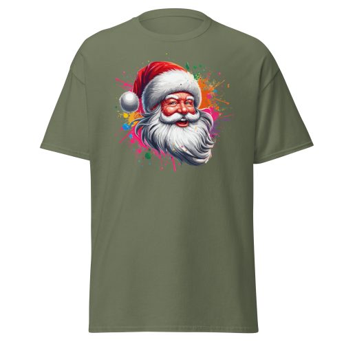 Father Christmas T-shirt Santa T-shirt bold bright colours