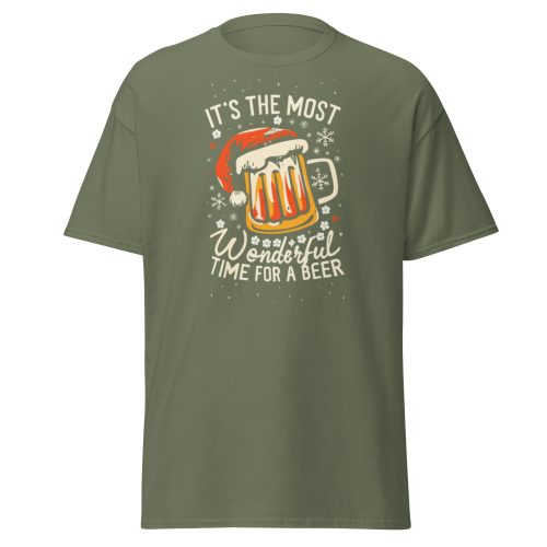 It’s The Most Wonderful Time For a Beer – Christmas T-shirt