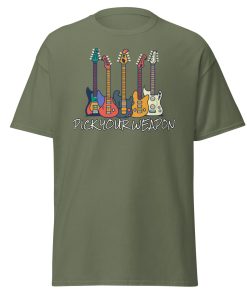 Pick Your Weapon – Guitar T-shirt Electric Guitars