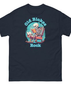 Old Blokes Rock T-shirt Present for an Old Bloke