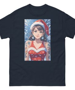 Christmas T-shirt – Anime Girl in Festive Christmas