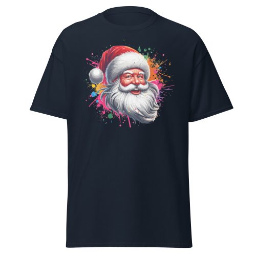 Father Christmas T-shirt Santa T-shirt bold bright colours