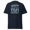 Eat Sleep Fish Repeat T-shirt Fishermen Angler t-shirts