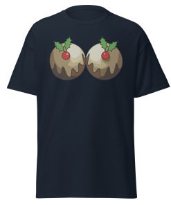 Christmas T-shirt with Christmas Puddings Funny Festive T-shirt