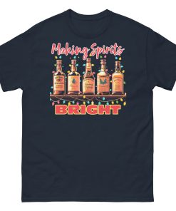 Making Spirits Bright Christmas T-shirt Festive Fun T-shirt