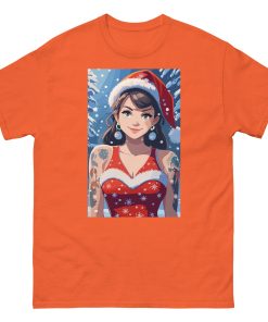 Christmas T-shirt – Anime Girl in Festive Christmas