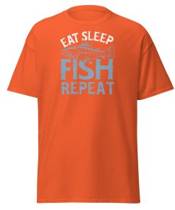 Eat Sleep Fish Repeat T-shirt Fishermen Angler t-shirts