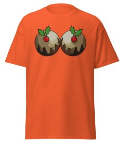 Christmas T-shirt with Christmas Puddings Funny Festive T-shirt