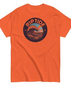 Rip Tide Men’s T-shirt Surfing Wave T-shirt Design