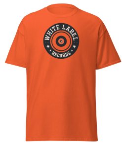 White Label Records T-shirt Vinyl Record T-shirt Design