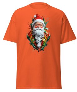 Santa Claus Splash Paint T-shirt Father Christmas T-shirt