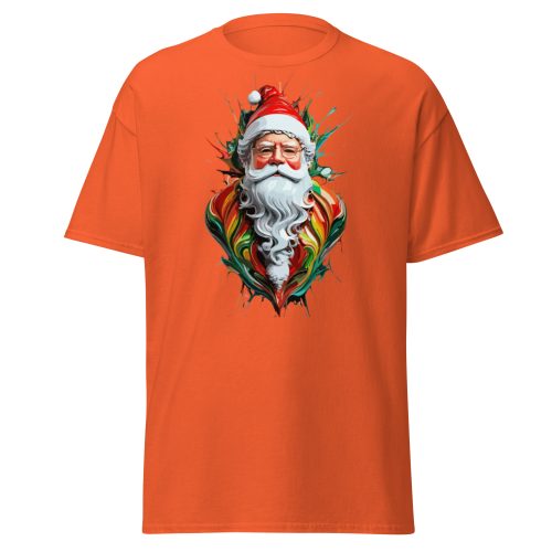 Santa Claus Splash Paint T-shirt Father Christmas T-shirt
