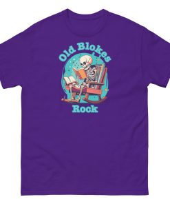 Old Blokes Rock T-shirt Present for an Old Bloke