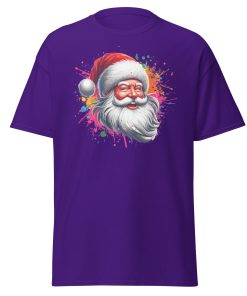Father Christmas T-shirt Santa T-shirt bold bright colours
