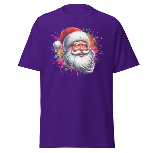 Father Christmas T-shirt Santa T-shirt bold bright colours
