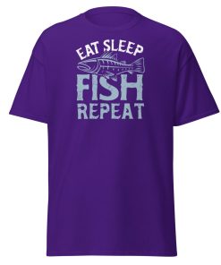 Eat Sleep Fish Repeat T-shirt Fishermen Angler t-shirts