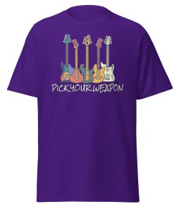 Pick Your Weapon – Guitar T-shirt Electric Guitars