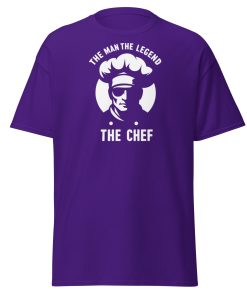 The Man The Legend The Chef T-shirt for Men Who Like Cooking