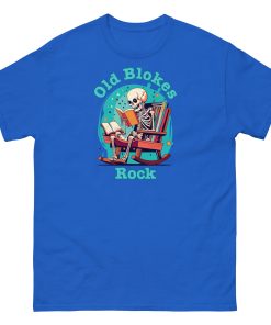 Old Blokes Rock T-shirt Present for an Old Bloke