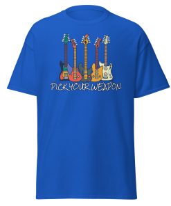 Pick Your Weapon – Guitar T-shirt Electric Guitars