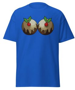 Christmas T-shirt with Christmas Puddings Funny Festive T-shirt