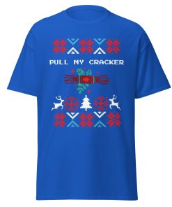 Pull My Cracker Christmas T-shirt Festive Funny T-shirt