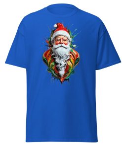 Santa Claus Splash Paint T-shirt Father Christmas T-shirt