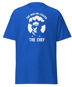 The Man The Legend The Chef T-shirt for Men Who Like Cooking
