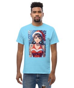 Christmas T-shirt – Anime Girl in Festive Christmas