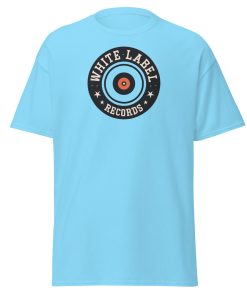 White Label Records T-shirt Vinyl Record T-shirt Design
