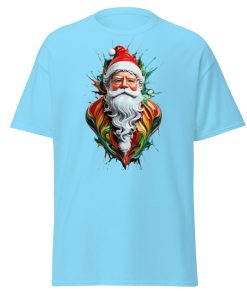 Santa Claus Splash Paint T-shirt Father Christmas T-shirt