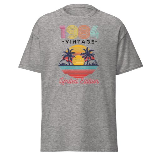 1984 Classic Vintage Limited Edition Birthday T-Shirt Present Born In 1984