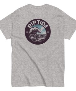 Rip Tide Men’s T-shirt Surfing Wave T-shirt Design