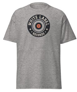 White Label Records T-shirt Vinyl Record T-shirt Design