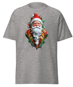 Santa Claus Splash Paint T-shirt Father Christmas T-shirt