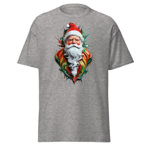 Santa Claus Splash Paint T-shirt Father Christmas T-shirt