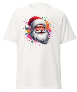 Father Christmas T-shirt Santa T-shirt bold bright colours