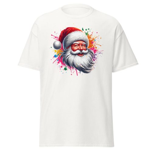 Father Christmas T-shirt Santa T-shirt bold bright colours