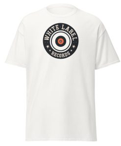 White Label Records T-shirt Vinyl Record T-shirt Design