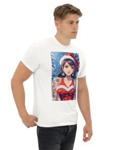 Christmas T-shirt – Anime Girl in Festive Christmas