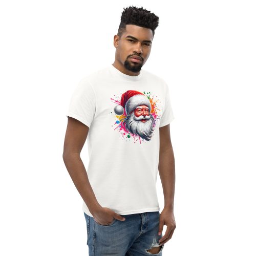 Father Christmas T-shirt Santa T-shirt bold bright colours