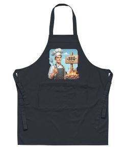 BBQ Legend Organic Cotton Apron Barbeque Gift