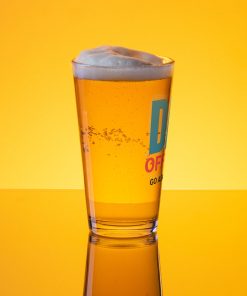 DAD Off Duty Go Ask Your Mum – Pint Glass Gift For Dad