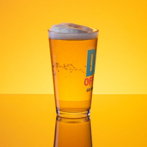DAD Off Duty Go Ask Your Mum – Pint Glass Gift For Dad