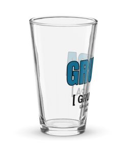GRUM-PA Pint Glass – Gift for Grumpy Grandpas Birthday Present