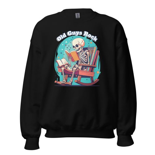 Old Guys Rock Sweatshirt – Funny Rocking Chair Sweater