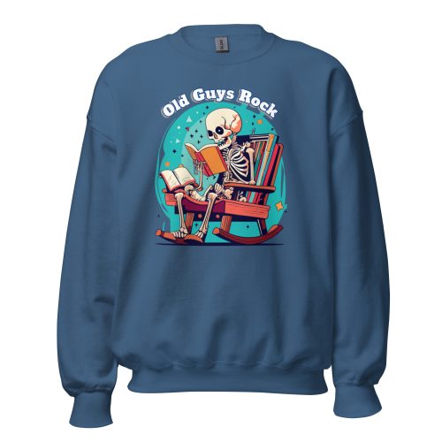Old Guys Rock Sweatshirt – Funny Rocking Chair Sweater