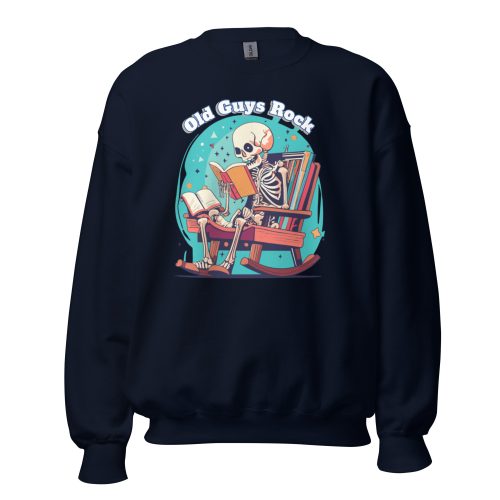Old Guys Rock Sweatshirt – Funny Rocking Chair Sweater